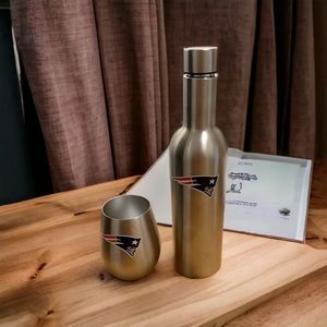 Wine bottle and glass ~ set